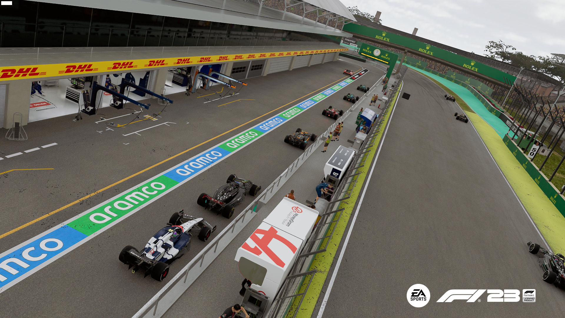 Pitlane closed