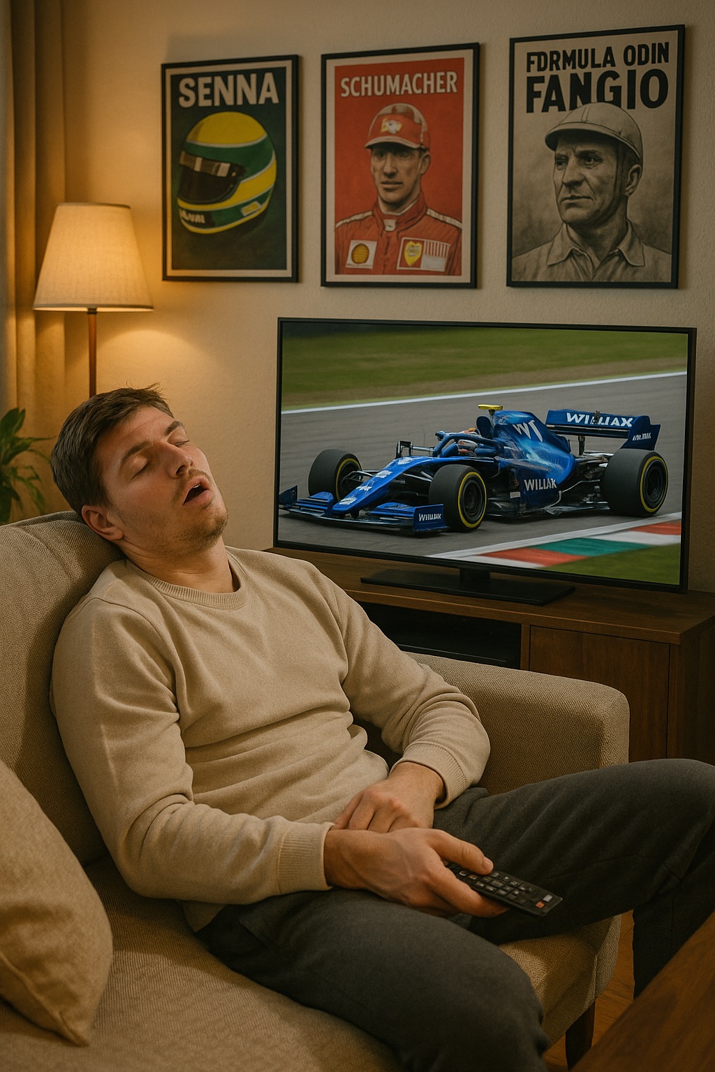 Max Verstappen watching Formula Odin